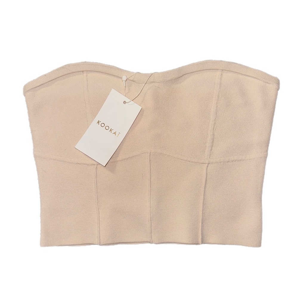 Brand new never worn kookai top with tag size 0 cream